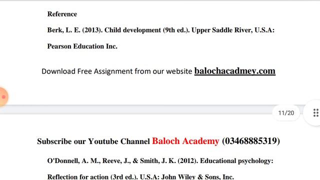 AIOU Solved Assignment No 1 Code 8610 Autumn 2021 | Baloch Academy смотреть онлайн