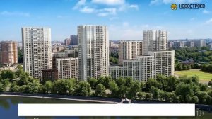 Новостройки на набережных Москвы