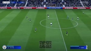 Тоттенхэм-Манчестер Сити Лига Чемпионов 1/4 финала