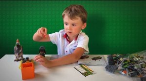 LEGO Jurassic World: Бой Тироназавра и Робота динозавра. Сборка.