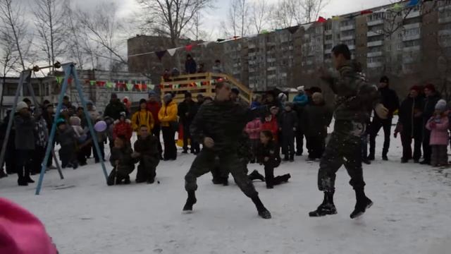 Показательное выступление, клуба Десантник города Саяногорска. смотреть онлайн