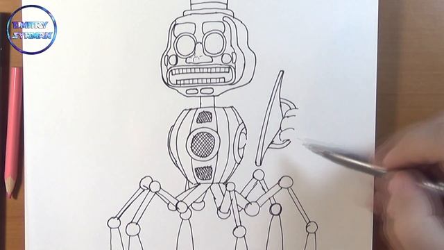 Drawing Music Man, FNAF, Мьюзикмэн, Рисунки ФНАФ