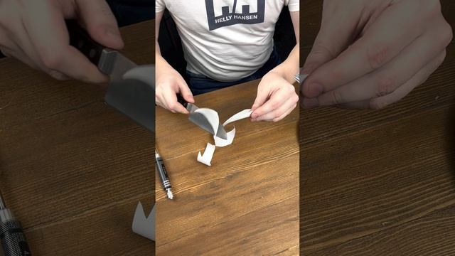 Заточка кухонного ножа