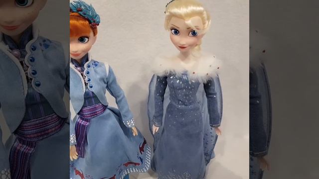 Anna und Elsa Puppen Singing Dolls 2017 aus Olaf taut auf смотреть онлайн