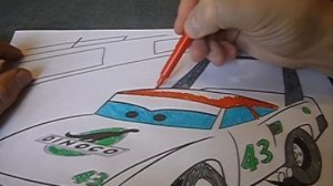 Disney pixar cars, Тачка Дисней, Раскрашиваем