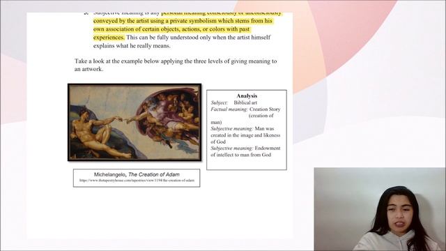 Art Appreciation | Giving Meaning Behind Art Subjects | смотреть онлайн