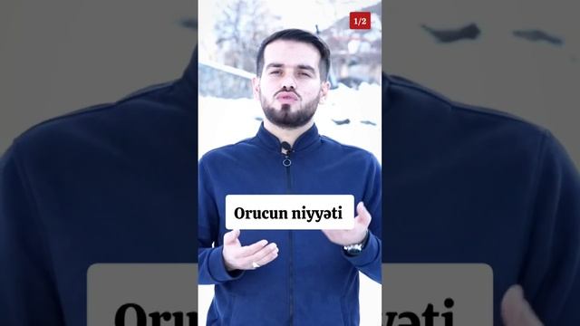 Niyyət etməyin qaydası - Hasan Mammadov