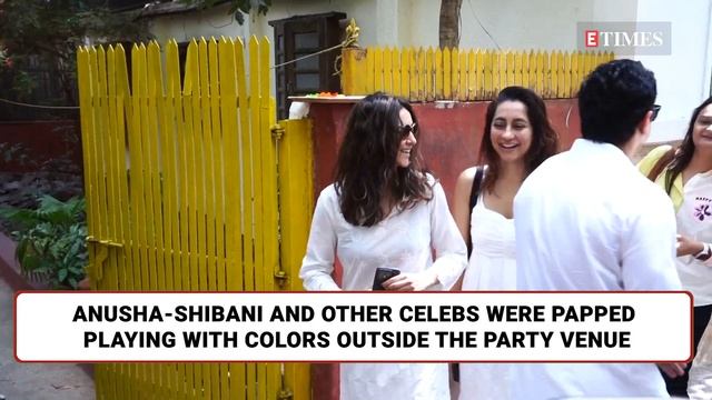 Javed Akhtar's Holi bash: Shabana Azmi steals the show with her dance moves; Richa & others attend