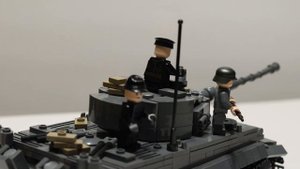 LEGO WW2 Tiger 1 German Tank Build