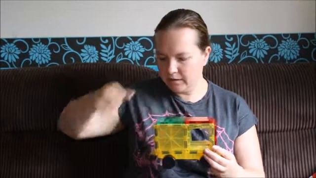 Playmags 60 piece 3D magnetic building blocks смотреть онлайн