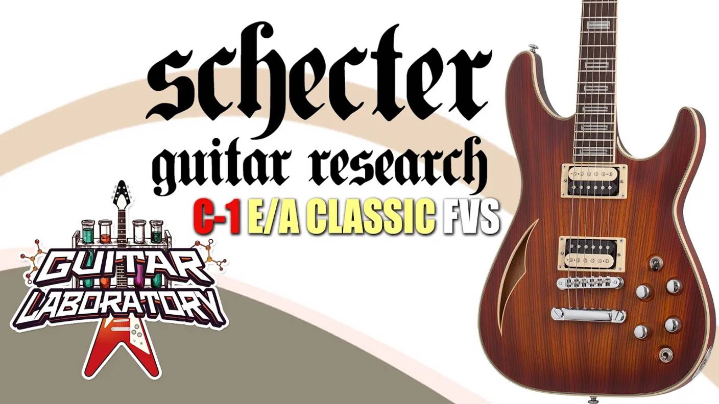 Зачем пьезодатчик на электрогитаре? Смотрим и слушаем на примере SCHECTER C-1 E/A CLASSIC FVS