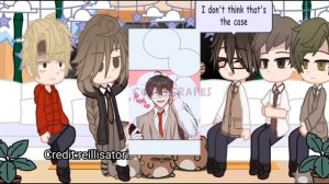 "My School life pretending to be a worthless person react"|| 1/2