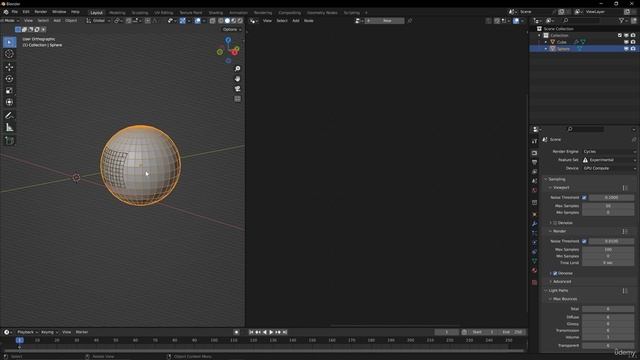 13. Raycast. BLENDER GEOMETRY NODES ANIMATION