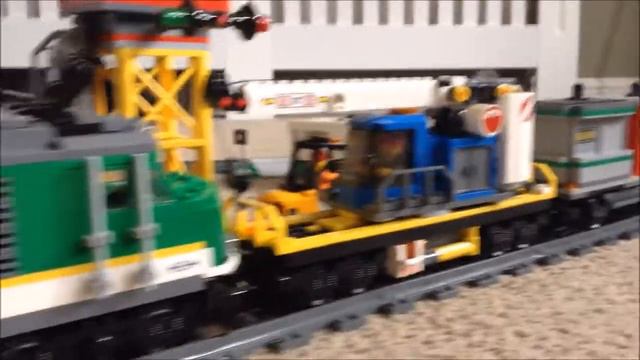 Lego City 60198 Cargo Train Set смотреть онлайн