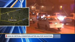 Hilltop shooting sends man to the hospital