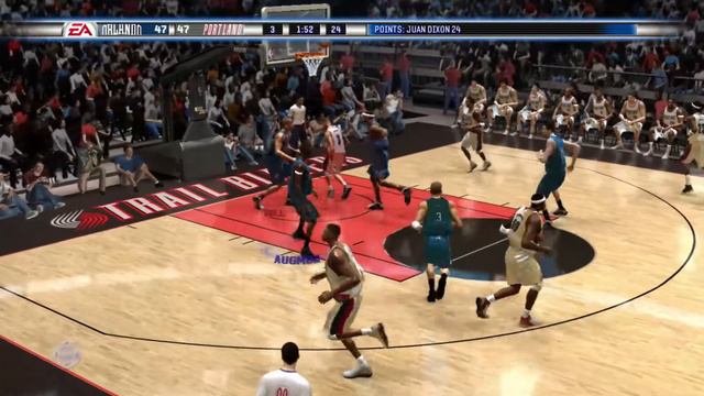 NBA Live 06 Xbox 360 Highlights - Magic (Andrew & Dee4Three) vs Blazers (CPU) - NLSC Online Co-Op! смотреть онлайн