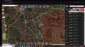 Обзор карты боевых действий Militarymaps Война на Украине за 29 сентября 2024 год.