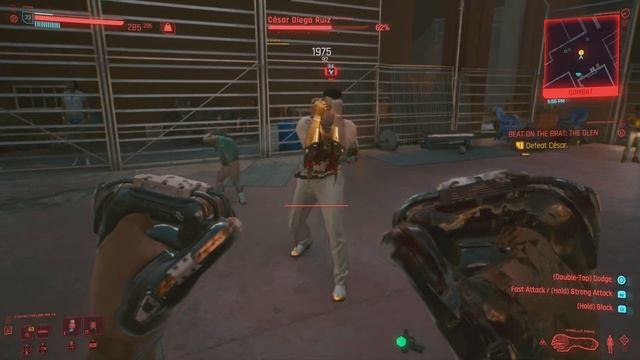 Cyberpunk 2077 Beating up a pregnant woman's husband смотреть онлайн