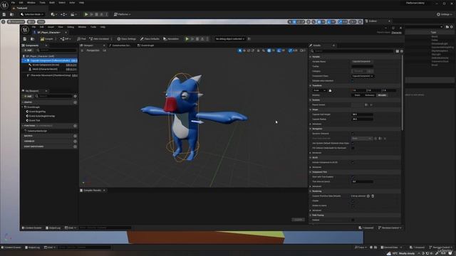 18. Character Blueprint Setup. MAKE 3D PLATFORMER in Unreal Engine 5