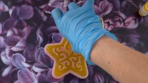 Звезда на елку #творчество #хобби #мыловарение #эпоксиднаясмола #елочныеигрушкисвоимируками