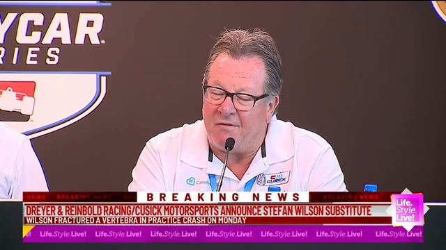 Graham Rahal set to replace injured Stefan Wilson смотреть онлайн