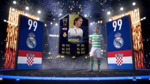 99 TOTY MODRIC IN A PACK!!!! (FIFA 19)