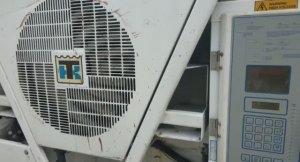 Рефконтейнер 40 ф Thermo King Magnum MP 3000 со спиральным компрессором в работе