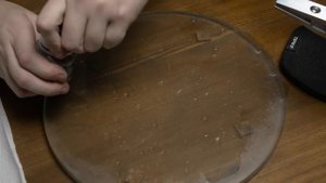 Веневские алмазные бруски на медно-оловянной связке, MS-1. Обзор под микроскопом.