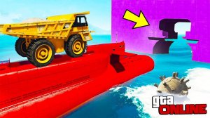 ПАРНЫЙ СКИЛ-ТЕСТ НА ПОДВОДНОЙ ЛОДКЕ И БЕЛАЗЕ В ГТА 5 ОНЛАЙН