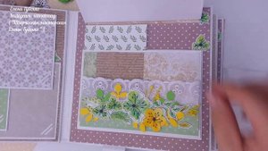 ФОТОАЛЬБОМ ручной работы.Скрапбукинг.Хендмейд. Идея декора.Видеообзор  скрапальбома.Подарок.