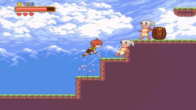 Super Mamono Sisters gameplay смотреть онлайн