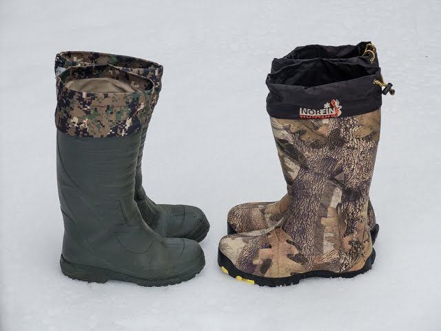 Зимние сапоги из ЭВА. Nordman Active & Norfin Hunting Forest.