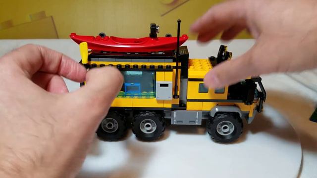 LEGO 60160 City Jungle Mobile Lab Review. смотреть онлайн