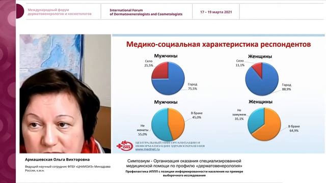 Армашевская О.В. - «Профилактика ИППП с позиции информированности населения на примере...»