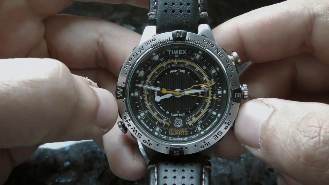 Часы Timex Intelligent Quartz через 2 года носки.