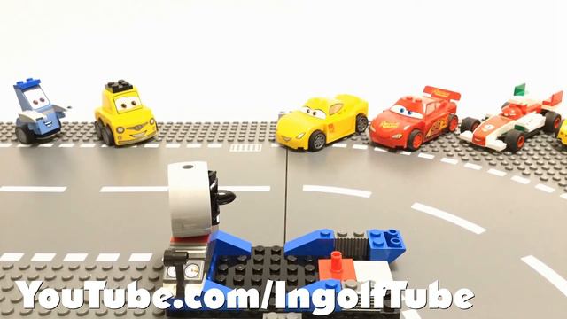 LEGO CARS Cruz vs Mcqueen смотреть онлайн