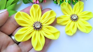 Яркие летние цветы из фоамирана