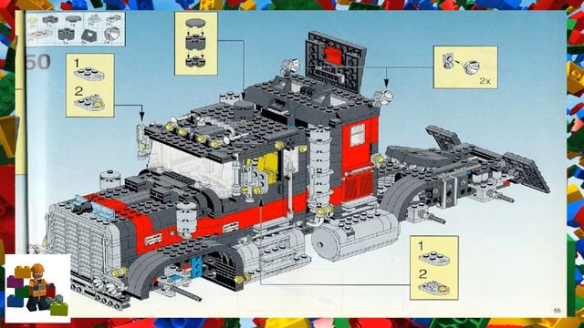 LEGO instructions - Model Team - 5571 - Giant Truck смотреть онлайн