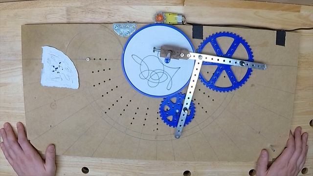 Spirograph/Cycloid Drawing Machine test video