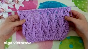 367 АЖУРНЫЙ УЗОР СПИЦАМИ Вязание спицами Узоры Knitting patterns