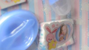 Кукла пупс синий костюмчик 9 предметов 8 функций