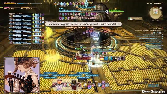 FFXIV - Alexander 9 Savage [Weekly Kill with friends] [Bard PoV] смотреть онлайн