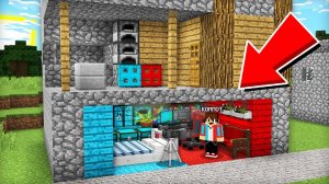 Я ПОСТРОИЛ СЕКРЕТНУЮ КОМНТУ КОМПОТА ПОД СВОИМ ДОМОМ В МАЙНКРАФТ| Компот Minecraft