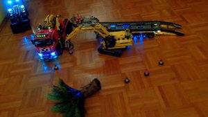 Lego Technic 42030 & 42006 & 8258 MOC