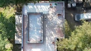 Устройство эксплуатируемой кровли