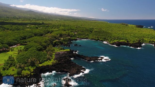 SOARING OVER MAUI  [4K] Hawaii Ambient Nature Relaxation Drone Film w Music   DJI Inspire2 - 80 Min