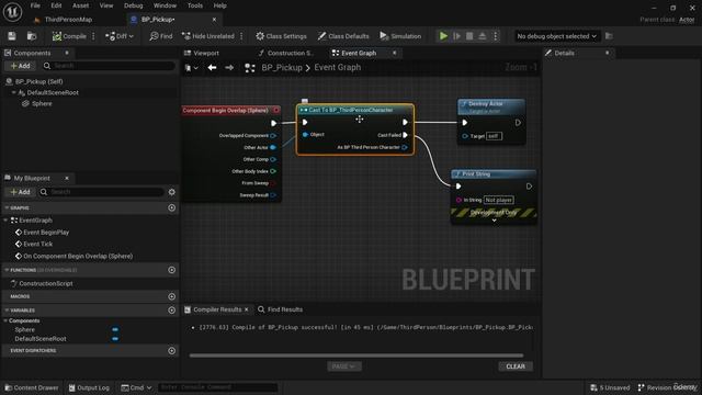 11 - Adding functionality to Blueprint. ULTIMATE 2D TOP DOWN in Unreal Engine 5