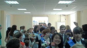 Торжественный выход Последний звонок 2015 Гимназия 1507 Школа 865