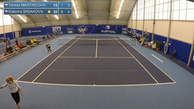 Martincova Tereza v Siniakova Katerina - 2016 Tenisova extraliga смотреть онлайн