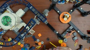 LEGO® 31142 Space Roller Coaster build time lapse